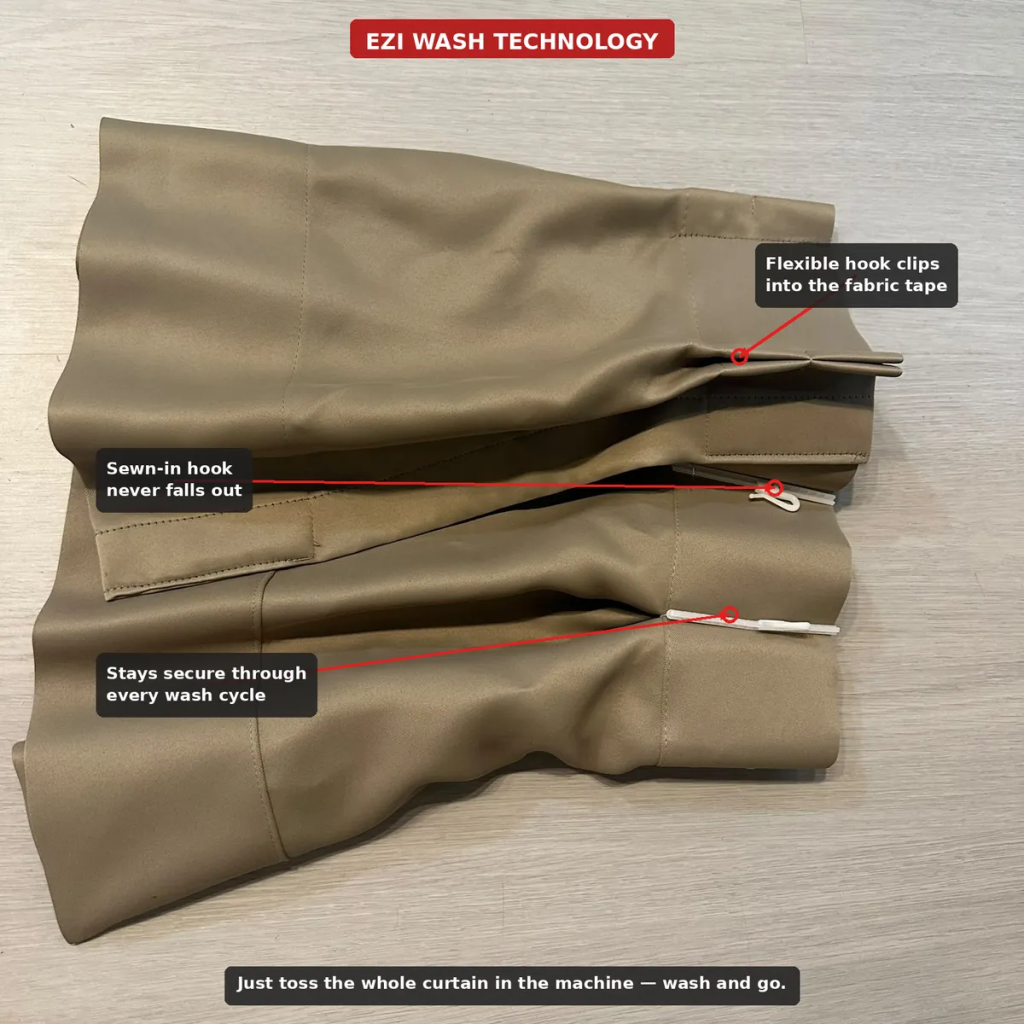 Day and Night curtain with Endo Ezi wash Technology
