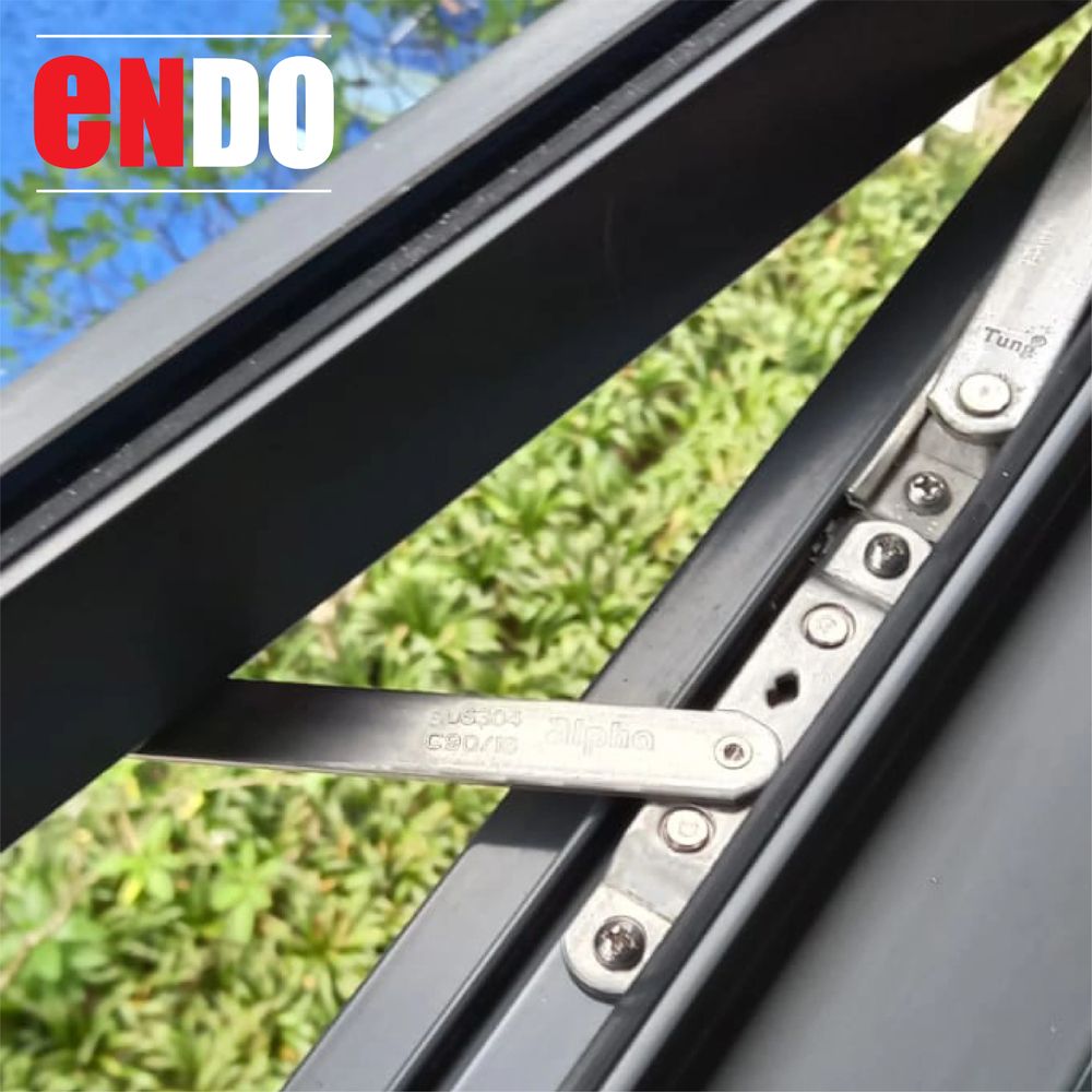Konceal Lock window restrictor installed on condo window in Punggol