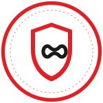 Lifetime warranty badge for invisible grille cables