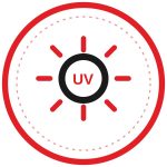 Patented UV stabilizer anti-yellowing cable technology badge