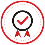 SETSCO certified 316 marine grade stainless steel cable badge